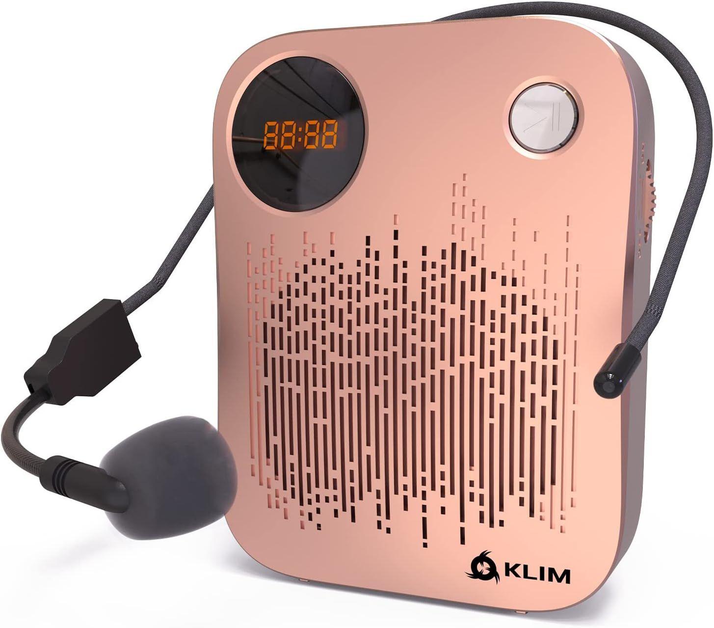 KLIM  Clarity Portable Voice Amplifier - Rose Gold - Excellent