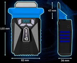 KLIM Cool Laptop Cooler Fan - Blue