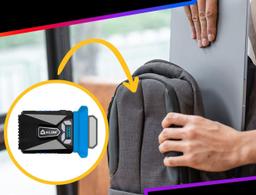 KLIM Cool Laptop Cooler Fan - Blue