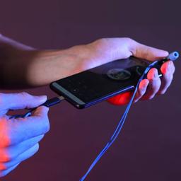 KLIM Fusion C USB-C Earbuds with Microphone - Black