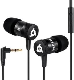KLIM Fusion Earbuds with Microphone - Black