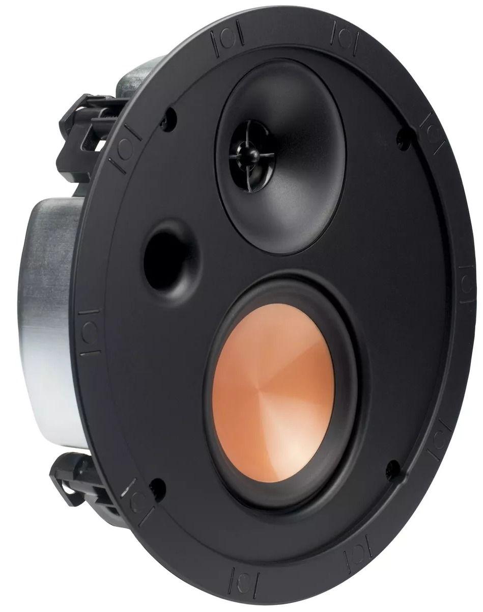Klipsch  SLM-3400-C Shallow Depth In-Ceiling Speaker - Black - Premium