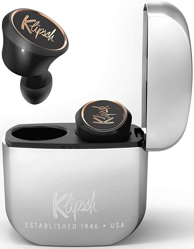 Klipsch T5 True Wireless Earphones in Silver in Excellent condition