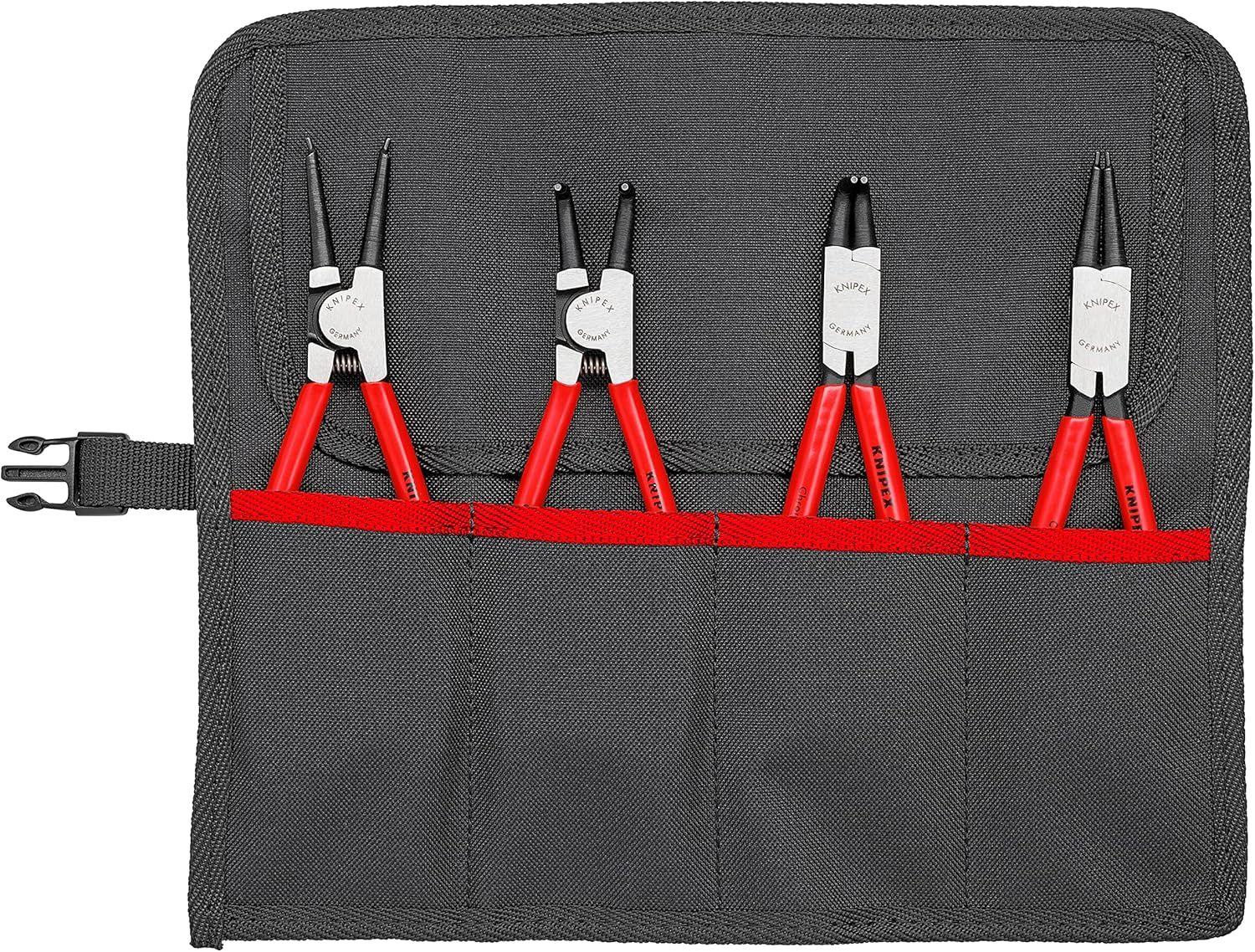 Knipex 00 19 56 4-Piece Circlip Pliers Set