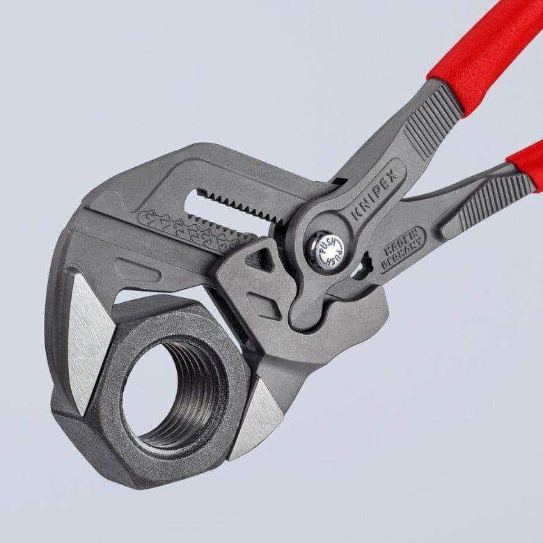 Knipex 86 01 300 12" Pliers Wrench - Black/Red