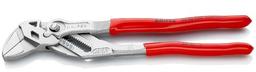 Knipex 86 03 250 10" Pliers Wrench - Silver/Red