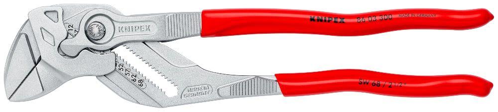 Knipex  86 03 300 12" Pliers Wrench - Silver/Red - Premium