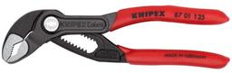 Knipex 87 01 125 5" Cobra Water Pump Pliers - Black/Red