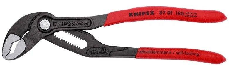 Knipex 87 01 180 7 1/4" Cobra Water Pump Pliers