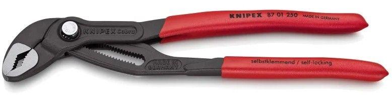 Knipex 87 01 250 10" Cobra Water Pump Pliers - Black/Red
