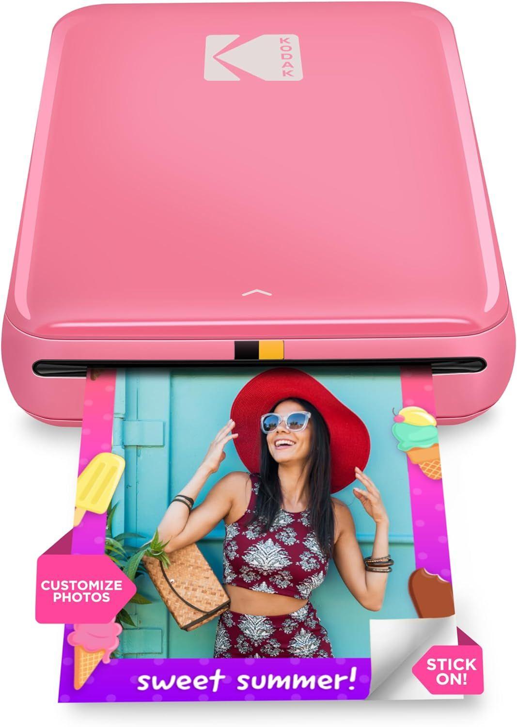 Kodak  Step Mobile Instant Photo Printer - Pink - Excellent
