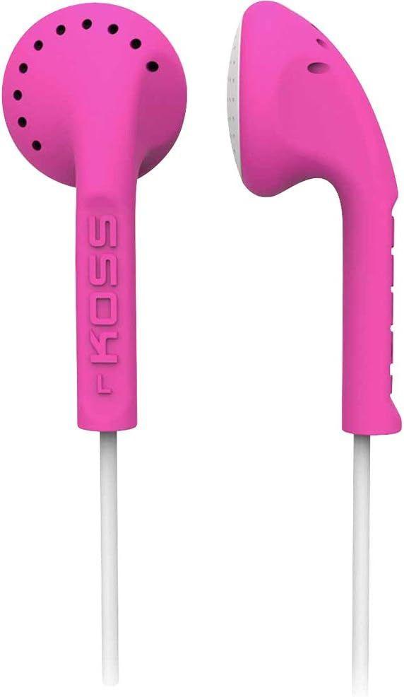 KOSS  KE10 Earbuds In-Ear Headphones - Pink - Excellent