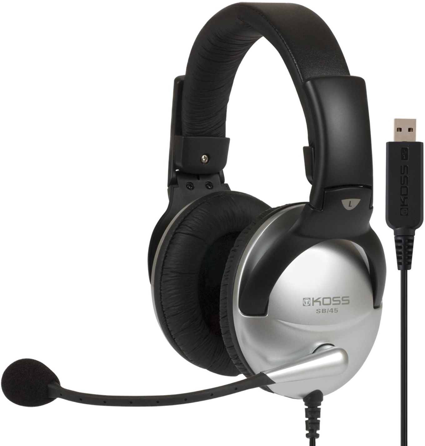 Koss SB45 Communication Stereo Headset - Grey