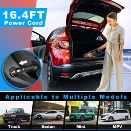 KOWASIS SV11 Car Vacuum Cleaner - Black