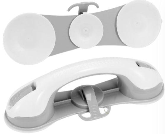 Kvant  Grab Bars for Shower (2Pack) - White - Excellent