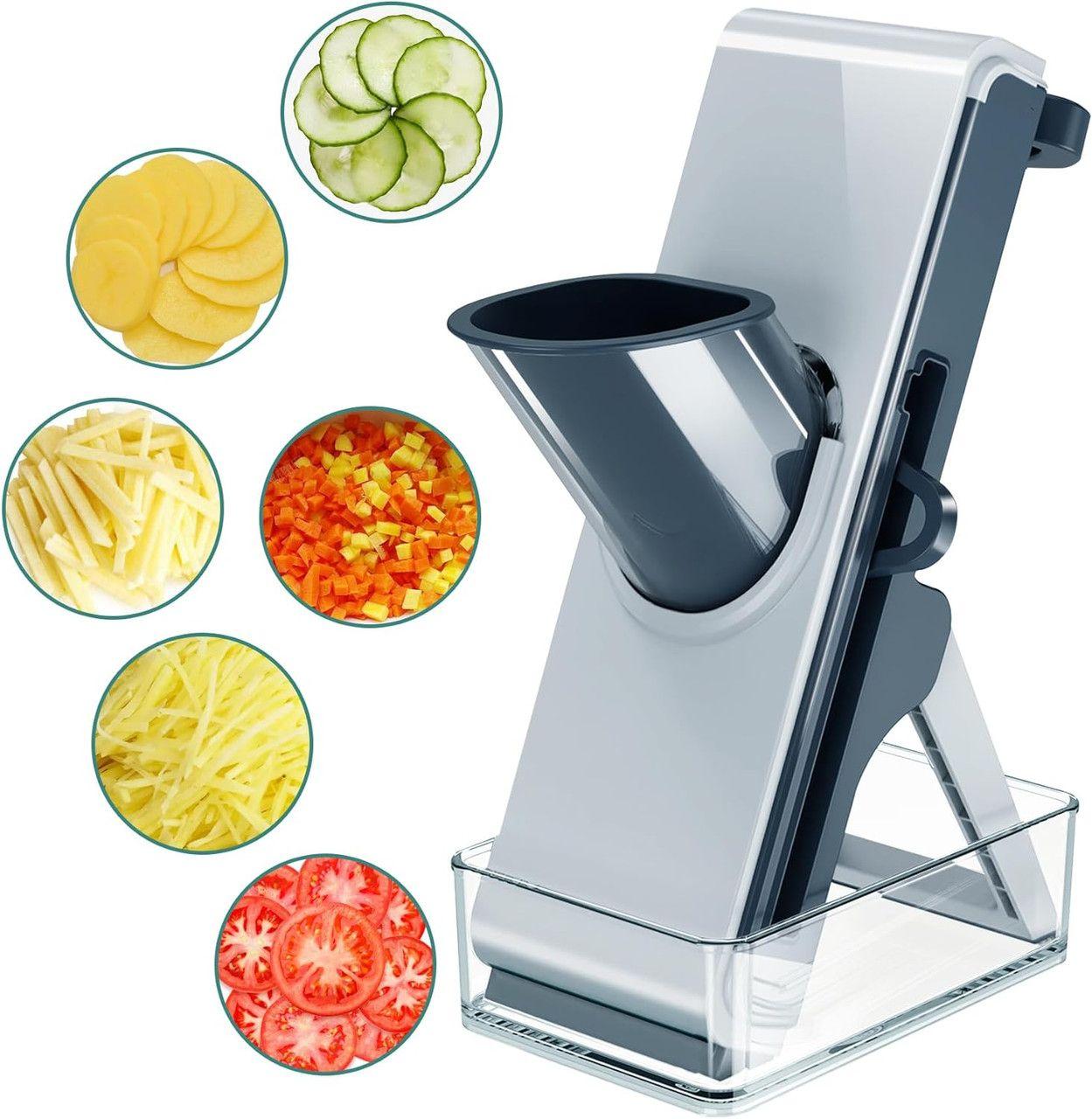 LaCyan  4in1 Mandoline Slicer for Kitchen   - Blue - Excellent