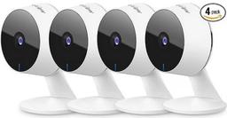 LaView F1 Security Camera LV-PWF1 (4Pack) - White