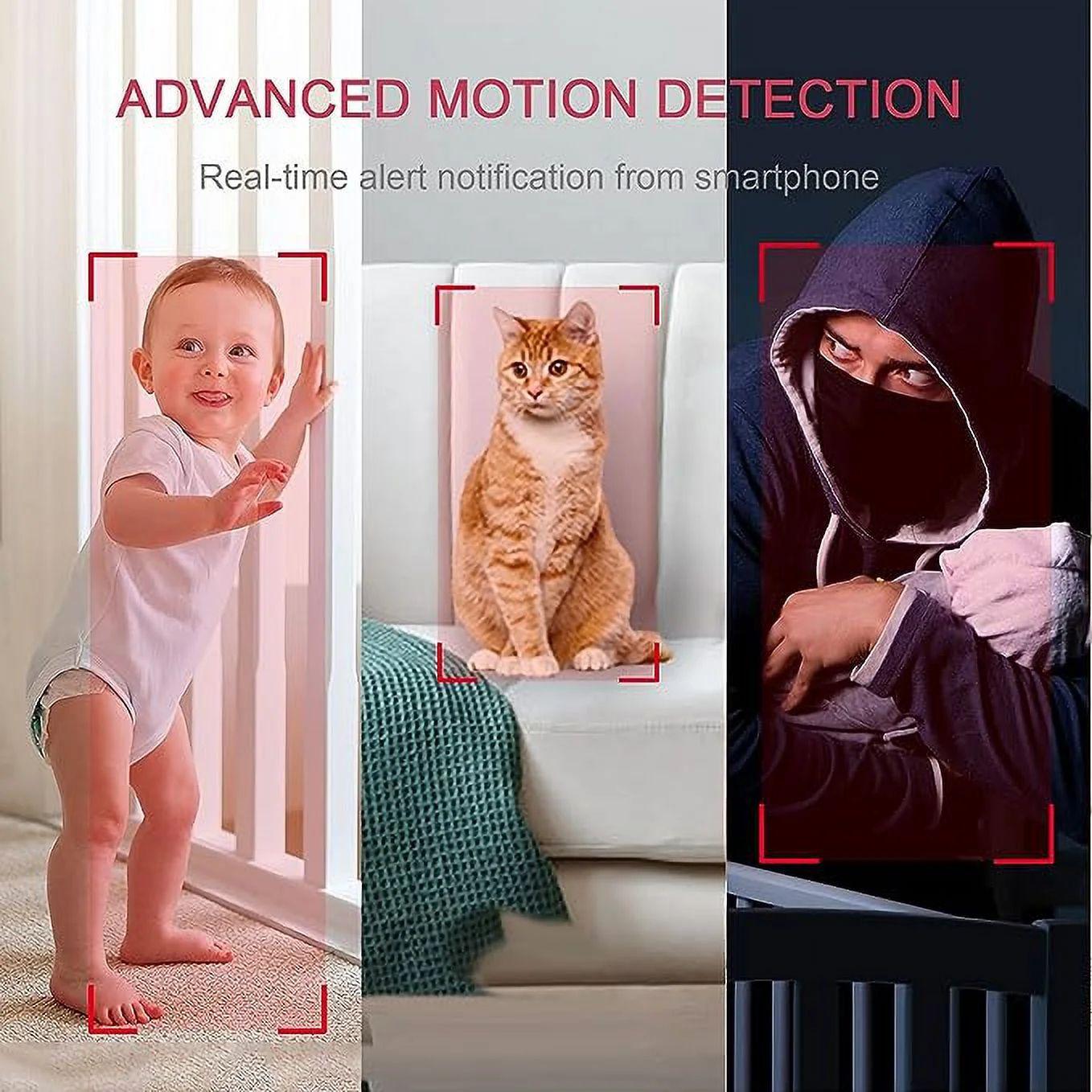 LaView F1 Security Camera LV-PWF1 (4Pack) - White