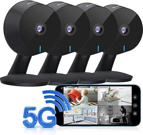 LaView  Security Cameras Indoor LV-PWF1 (4Pack) - Black - Excellent