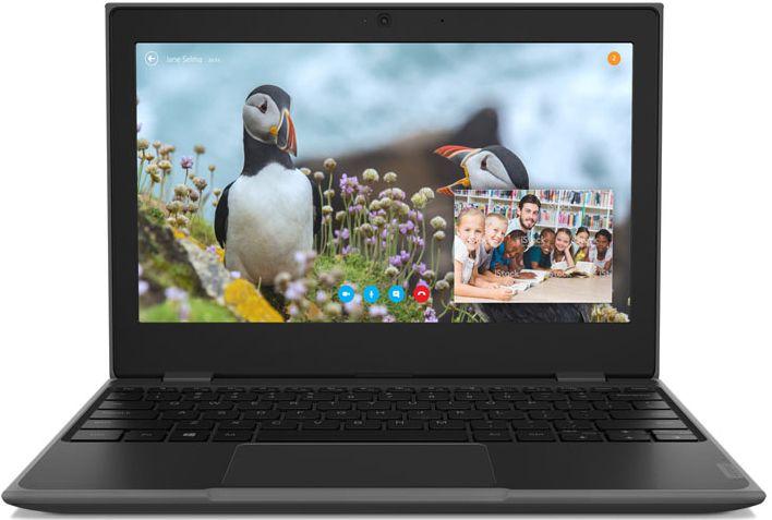 Lenovo 100e Laptop 11.6" (2nd Gen) - Black - Intel Celeron N4000 1.1GHz - 4GB RAM - 64GB