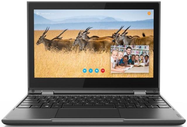 Lenovo 300e Windows (Gen 2) Laptop 11.6"  Intel Celeron N4100 1.1GHz in Black