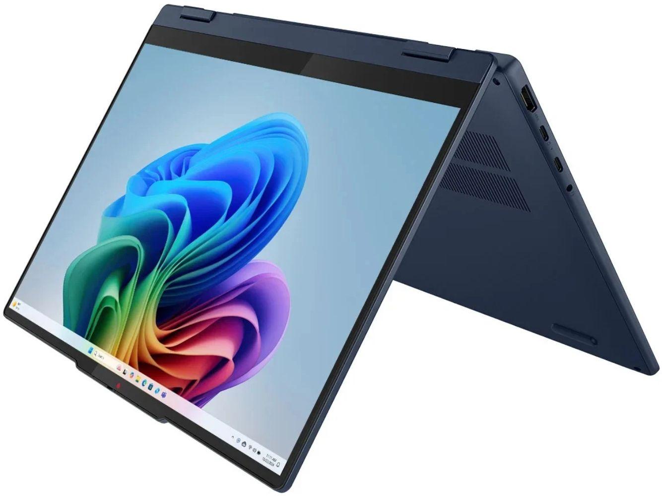 Lenovo IdeaPad 5 83KT001YUS 2-in-1 AMD Laptop 14" - Cosmic Blue - AMD Ryzen AI 7 350 2.0GHz - 16GB RAM - 1TB