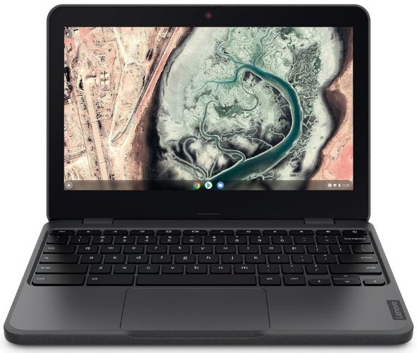Lenovo 100e Chromebook (3rd Gen) Laptop 11.6" - Black - AMD 3015Ce 2.1GHz - 4GB RAM - 32GB