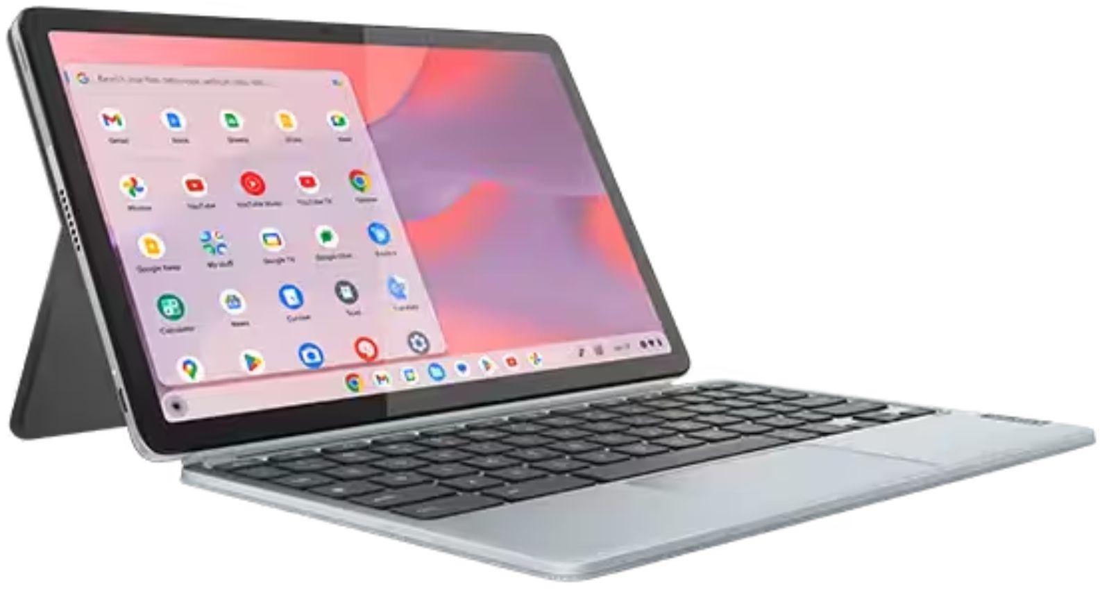 Lenovo Chromebook Duet 3 11Q727 2-in-1 Laptop 11" - Storm Grey - Qualcomm Snapdragon 7c Gen 2 2.55GHz - 4GB RAM - 128GB