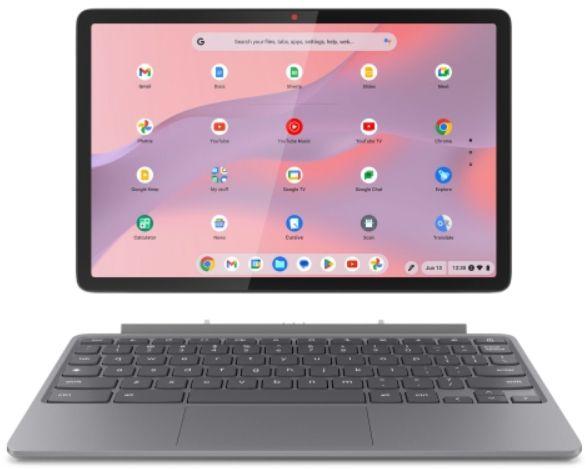 Lenovo  Chromebook Duet (Gen 9) Laptop 10.95" - MediaTek Kompanio 838 2.6GHz - 128GB - Luna Grey - 8GB RAM - 10.95 Inch - Excellent