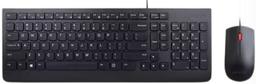 Lenovo Lenovo Essential Wired Combo Keyboard and Mouse - Black