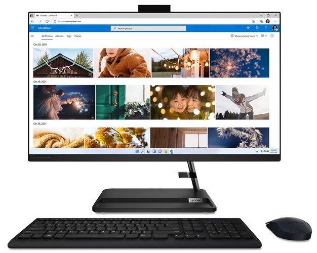 Lenovo  IdeaCentre AIO 3 27IAP7 Desktop 27" - Intel Core i5-12450H 2.0GHz - 512GB - Black  - 8GB RAM - 27 Inch - Excellent