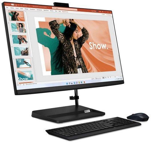 Lenovo IdeaCentre AIO 3 27IAP7 Desktop 27" - Intel Core i5-12450H 2.0GHz - 512GB - Black - 8GB RAM - 27 Inch