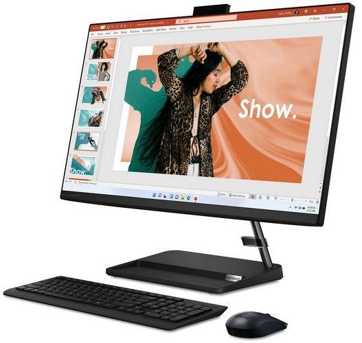 Lenovo IdeaCentre AIO 3 27IAP7 Desktop 27" - Intel Core i5-12450H 2.0GHz - 512GB - Black - 8GB RAM - 27 Inch