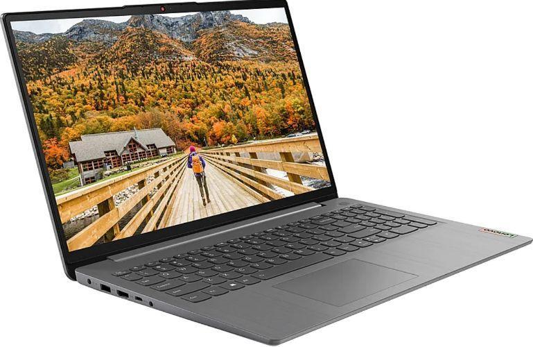 Lenovo IdeaPad 3 15ABA7 Laptop 15.6" - Arctic Grey - AMD Ryzen 3 5425U 2.7GHz - 8GB RAM - 512GB