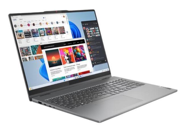 Lenovo Ideapad 5 2-In-1 16Iru9 Touch Laptop 16" Intel Core 5 120U 1.4GHz in Luna Grey in Excellent condition