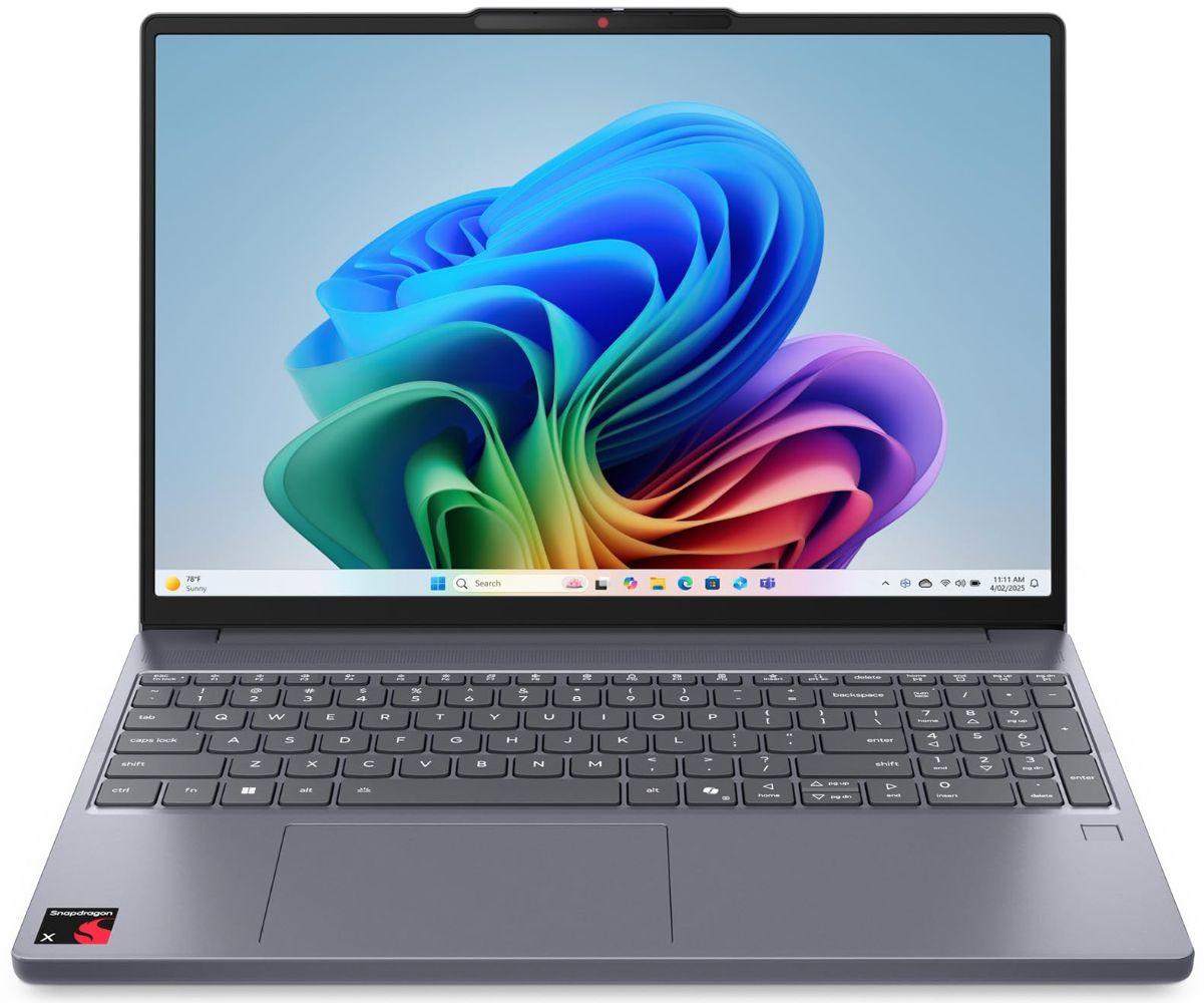 Lenovo IdeaPad Slim 3x 15Q8X10 Laptop 15.3" - Luna Grey - Snapdragon X X1-26-100 2.95GHz - 16GB RAM - 1TB