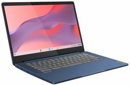 Lenovo IdeaPad Slim 3 Chrome 14M868 Laptop 14" - Abyss Blue - MediaTek Kompanio 520 2.0GHz - 4GB RAM - 64GB