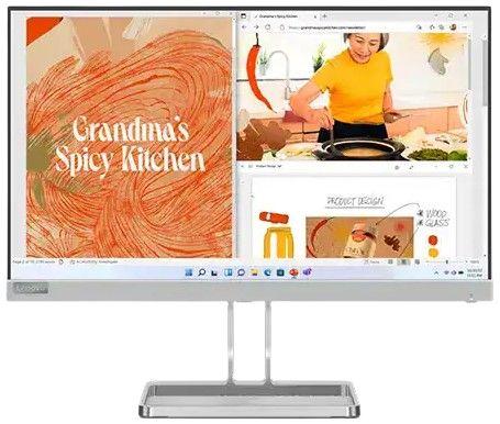 Lenovo  L22i-40 Monitor 21.5" - Cloud Grey - Excellent