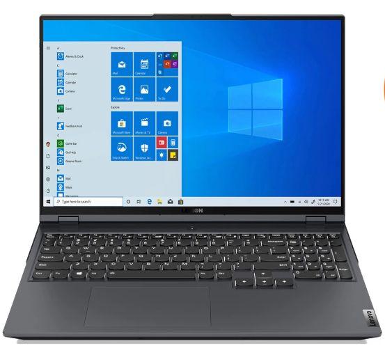 Lenovo Legion 5 Pro 16ACH6 Gaming Laptop 16" AMD Ryzen 7 5800H 3.2GHz in Storm Grey in Good condition