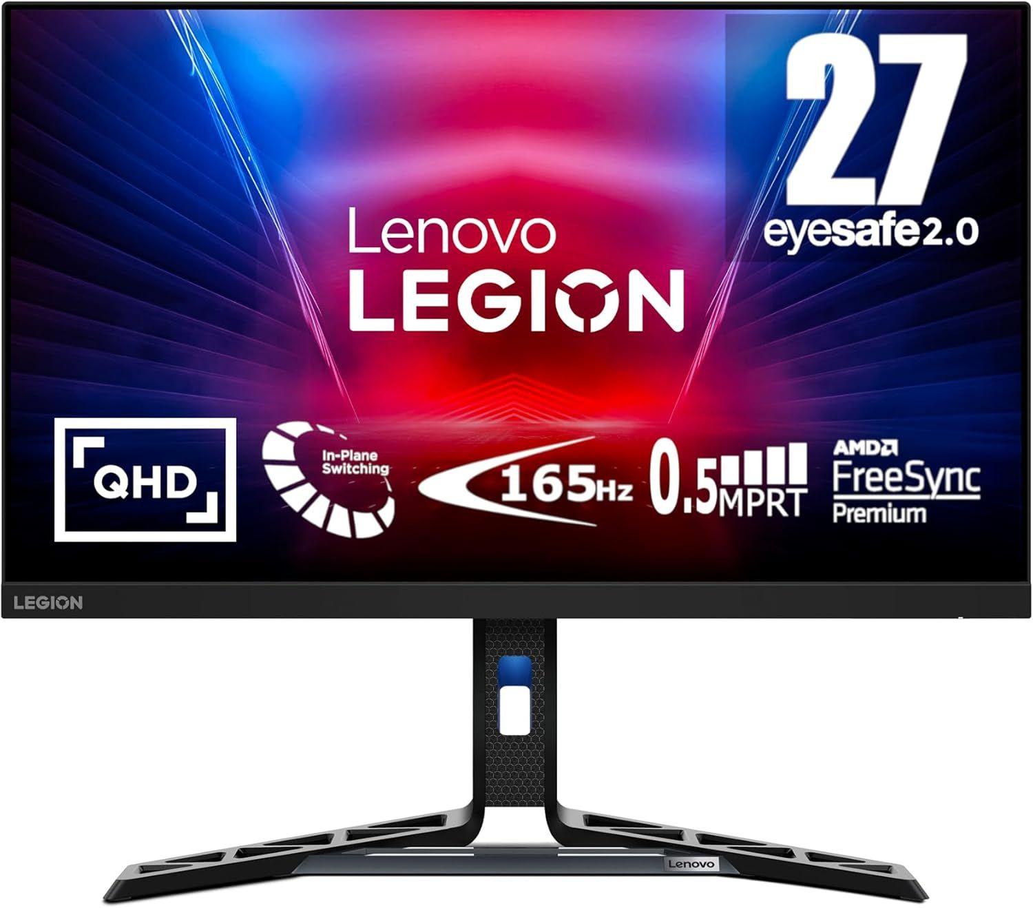 Lenovo  Legion R27q-30 Gaming Monitor 27” - Black - 27 Inch - Excellent