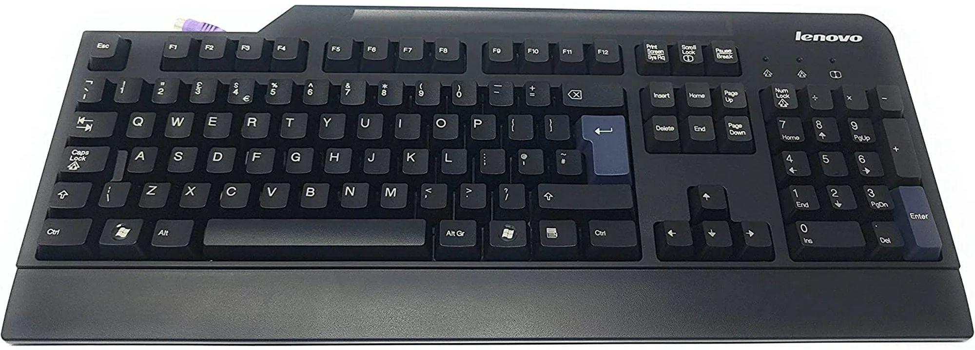 Lenovo  PS2 Keyboard SK-8813 - Black - Brand New