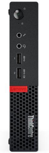 Lenovo  ThinkCentre M710q Tiny Desktop - Intel Core i3-7100T 3.4GHz - 500GB - Black - 16GB RAM - Good