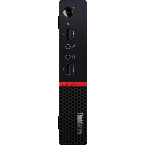 Lenovo  ThinkCentre M715q Tiny - AMD Ryzen 3 PRO 2200GE 3.2GHz - 128GB - Black - 4GB RAM - Excellent