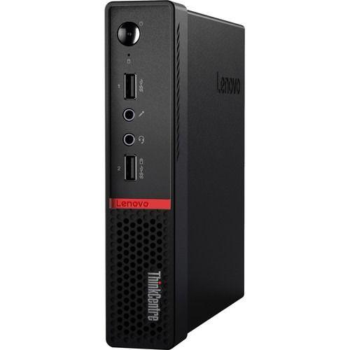 Lenovo ThinkCentre M715q Tiny - AMD Ryzen 3 PRO 2200GE 3.2GHz - 128GB - Black - 4GB RAM