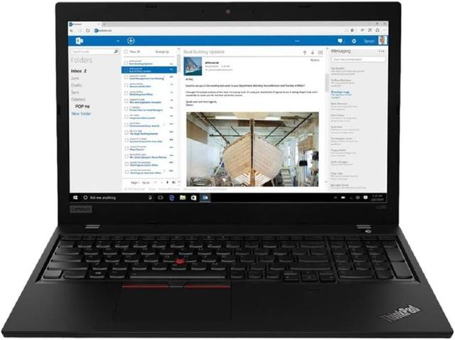 Lenovo ThinkPad L590 Laptop 15.6" Intel Core i7-8665U 1.9GHz in Black in Excellent condition