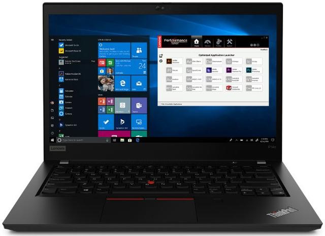 Lenovo ThinkPad P14s Gen 1 (Intel) Mobile Workstation Laptop 14' Intel Core i7-10610U 1.8GHz in Black in Acceptable condition