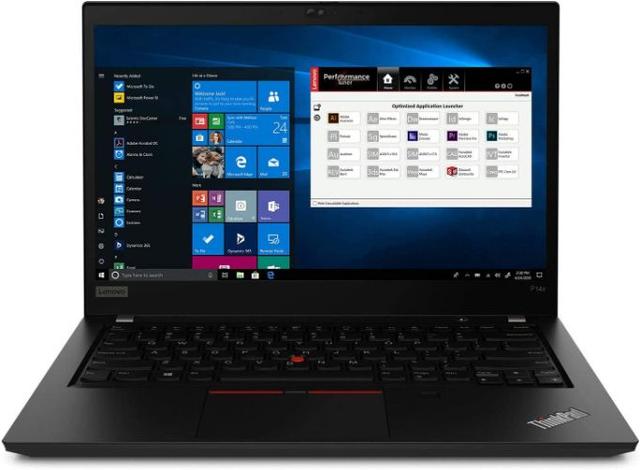Lenovo ThinkPad P14s Gen 1 (AMD) Mobile Workstation Laptop 14" AMD Ryzen 7 PRO 4750U 1.7GHz in Black