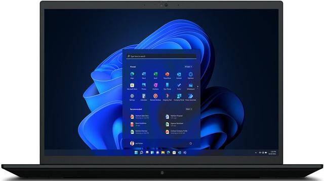 Lenovo ThinkPad P1 (Gen 5) Mobile Workstation Laptop 16" Intel Core i7-12800H 2.4GHz in Black in Excellent condition