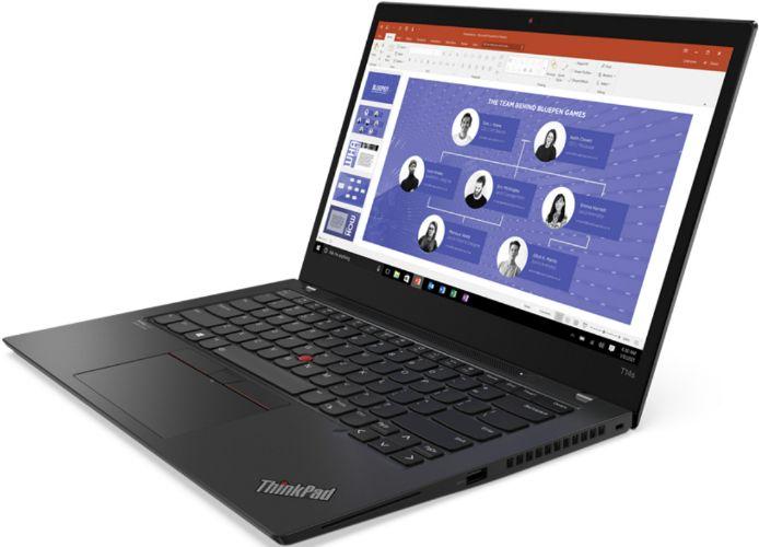 Lenovo ThinkPad T14s Gen 1 (AMD) Laptop 14" - Black - AMD Ryzen 5 PRO 4650U 2.1GHz - 8GB RAM - 256GB