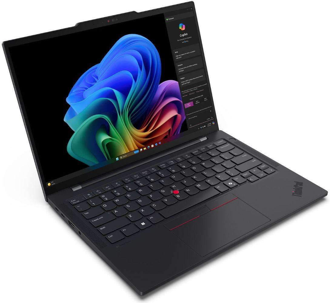 Lenovo ThinkPad T14s Gen 6 (Snapdragon) Laptop 14" - Black - Snapdragon X Elite X1E78-100 3.4GHz - 16GB RAM - 1TB